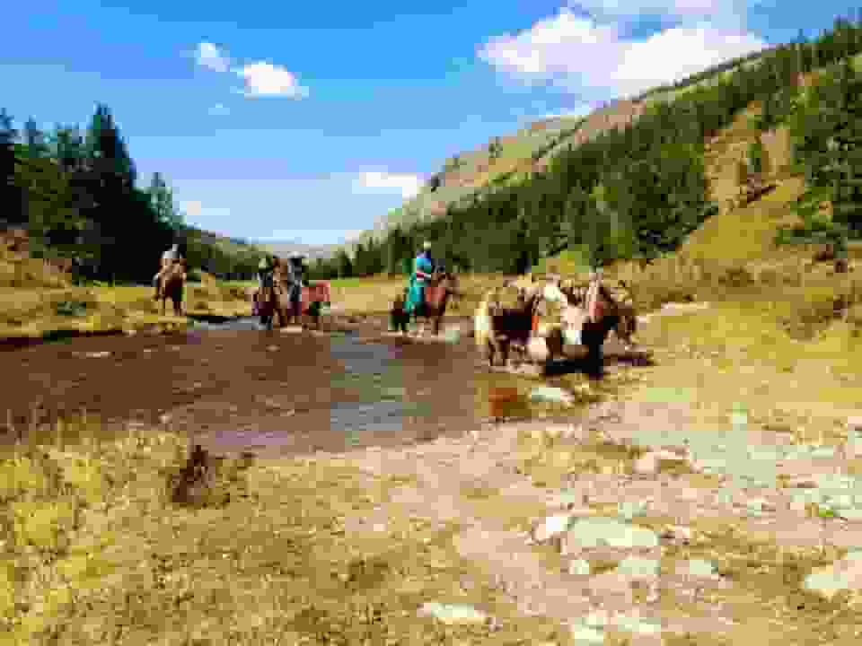 8 Lakes horseback Tour